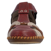 Rieker - M1655-34 - Red/Nude/Cayenne - Sandals