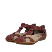 Rieker - M1655-34 - Red/Nude/Cayenne - Sandals