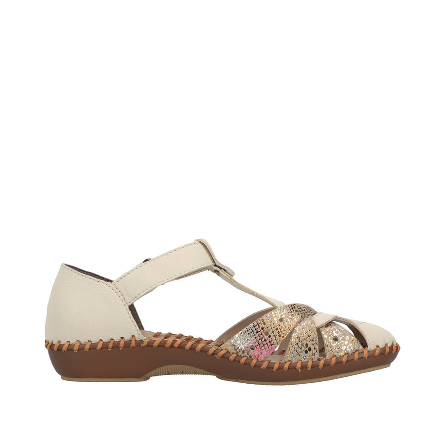 Rieker - M1655-62 - Beige/Multi - Sandals