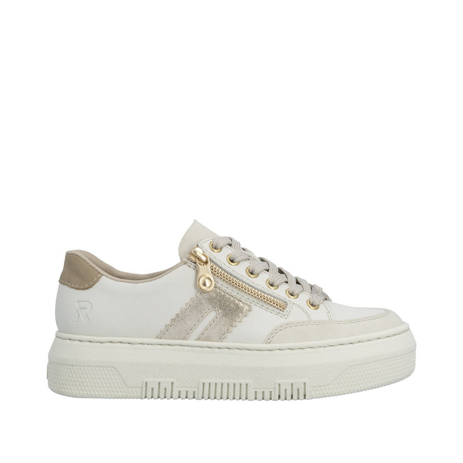 Rieker - M1912-80 - Crema/Offwhite - Shoes