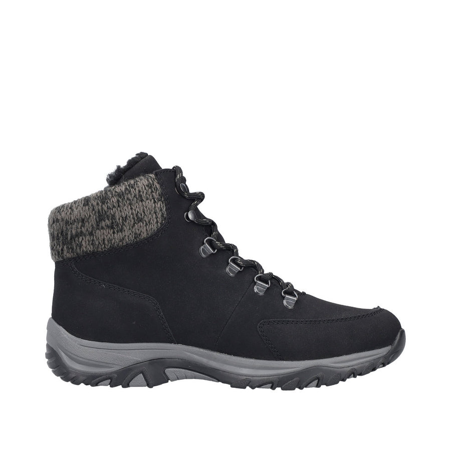 Rieker Julissa M9610-00 Schwarz/Anthrazit Boots