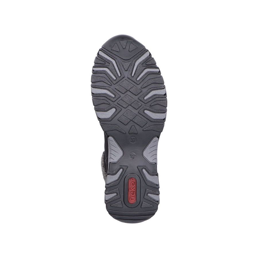 Rieker Julissa M9610-00 Schwarz/Anthrazit Boots