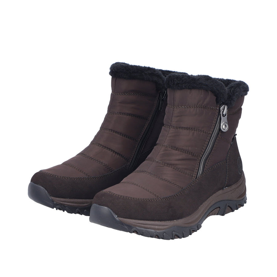 Rieker Julissa M9670-25 Nougat/Nero Boots