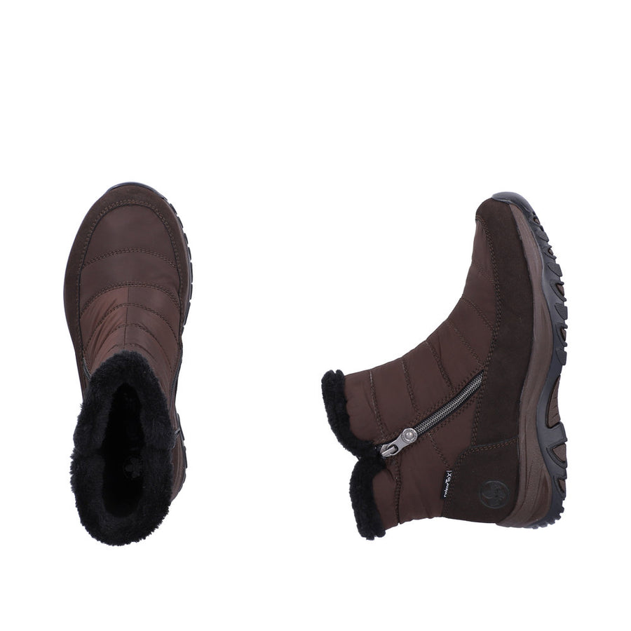 Rieker Julissa M9670-25 Nougat/Nero Boots