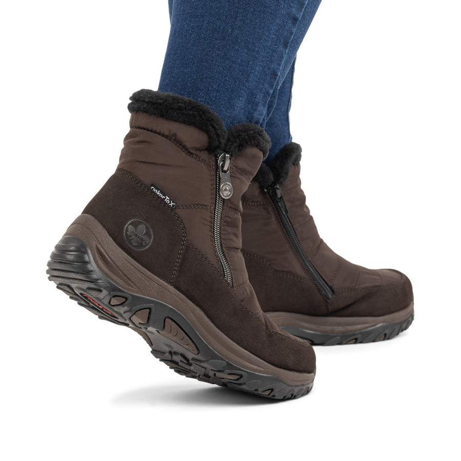 Rieker Julissa M9670-25 Nougat/Nero Boots