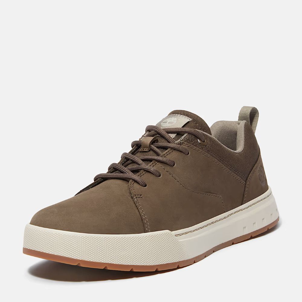 Timberland - Maple Grove Low Lace Up - Dark Brown Nubuck - Shoes