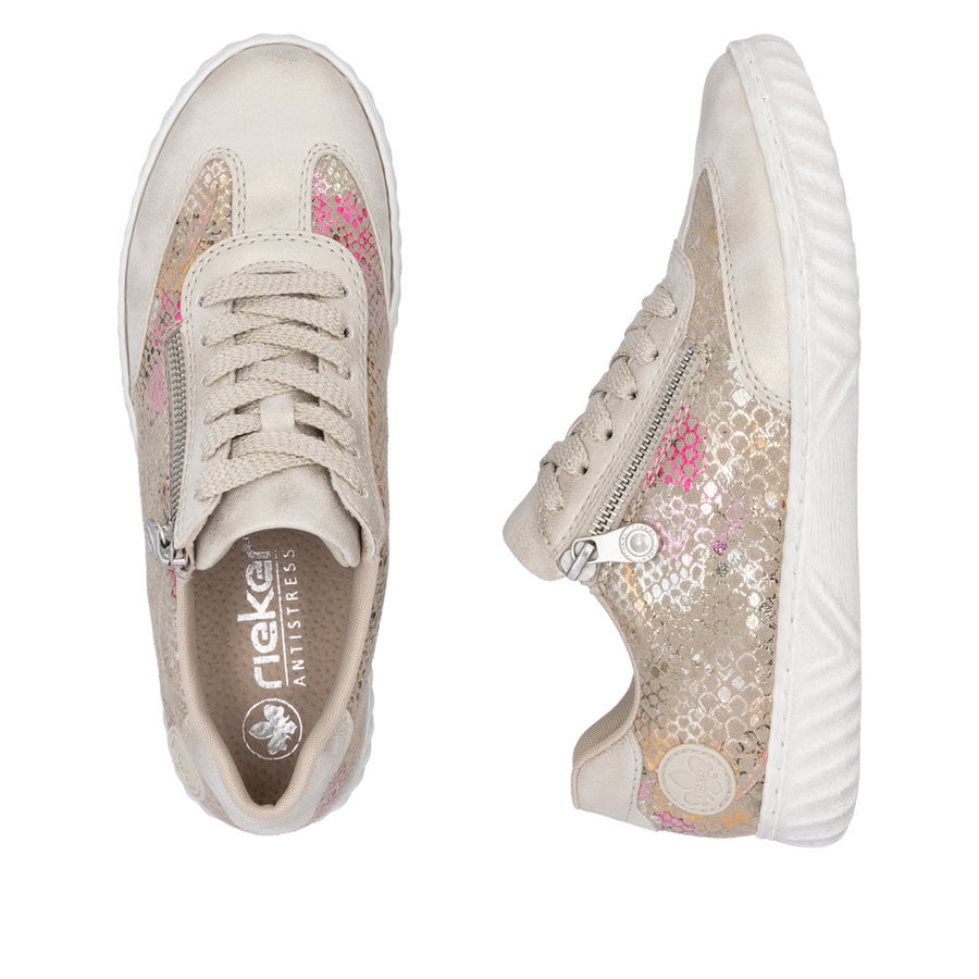 Rieker - N0902-90 - Muschel/Multi - Shoes