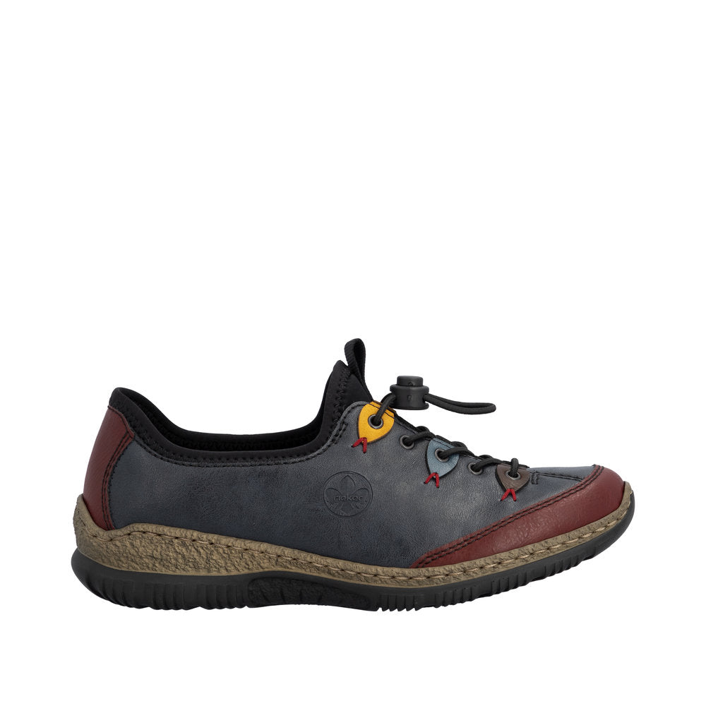 Rieker - N3271-35 - Wine/Ozean/Brandy/Royal - Shoes