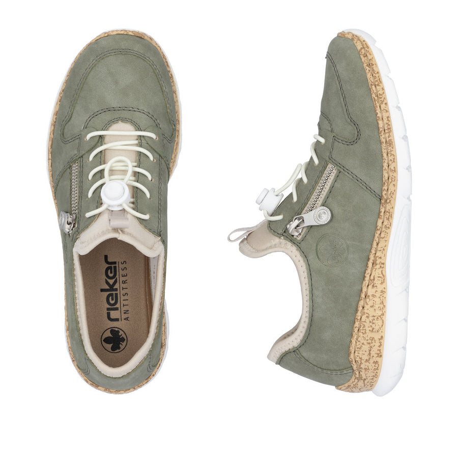 Rieker - N42G0-52 - Shilf/Percreme - Shoes