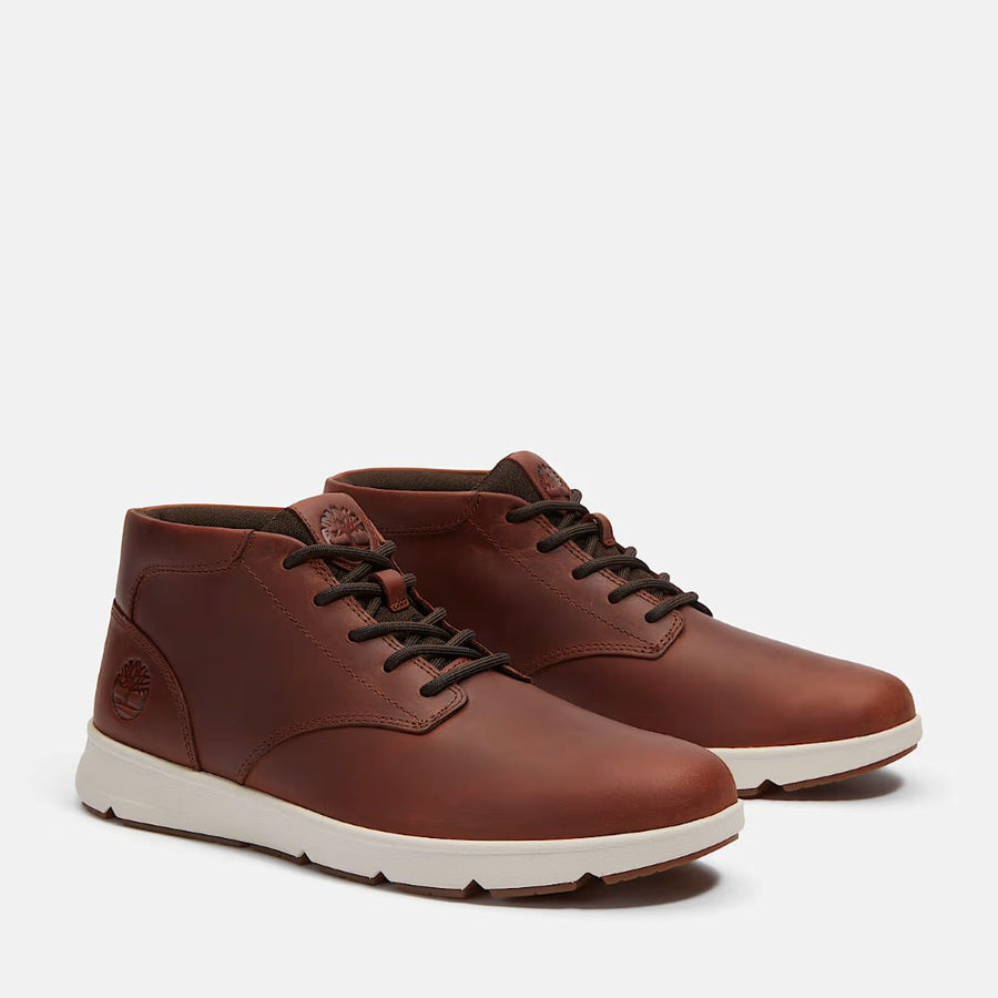 Timberland - Parker Street Mid Lace Up - Rust Full Grain - Shoes