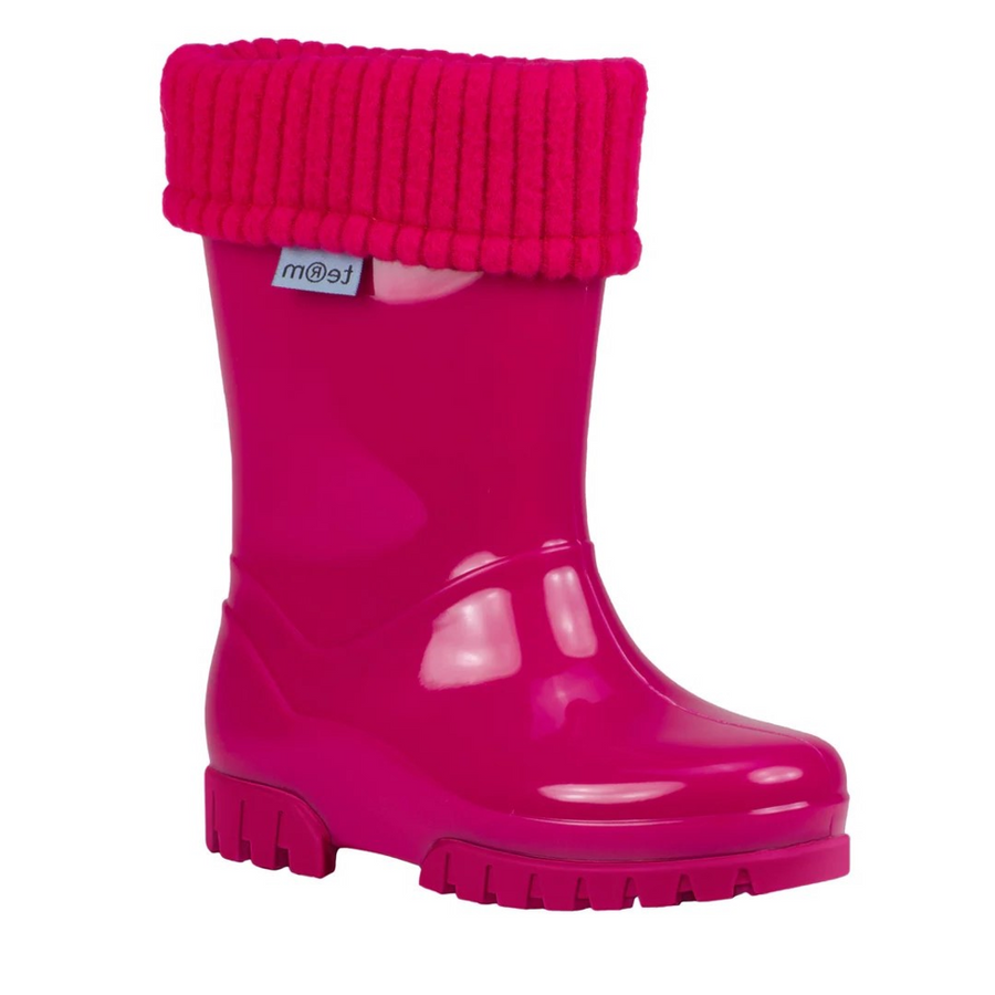 Term - Roll Top Welly - Pink  - Wellingtons