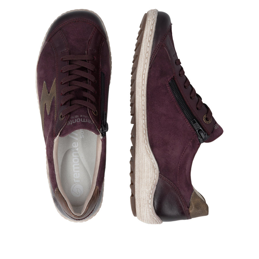 Remonte Liv R1443-35 Ceresa/Purple Shoes