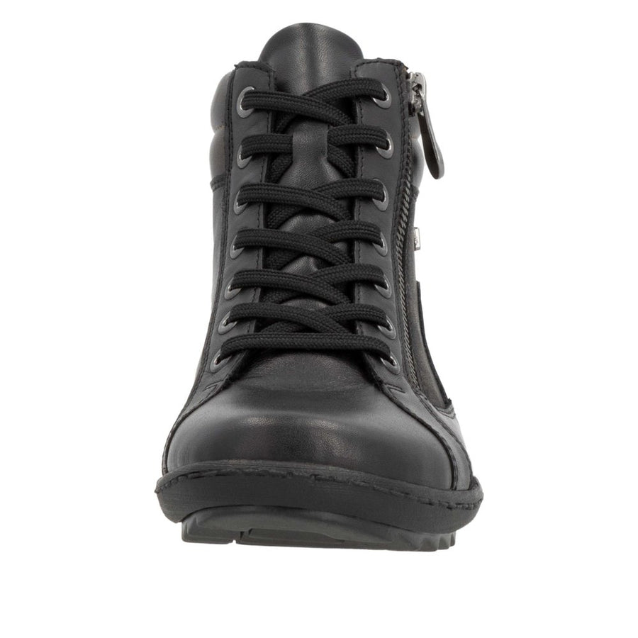 Remonte - R1458-03 - Schwarz/Schwarz-Antique/Antik - Boots