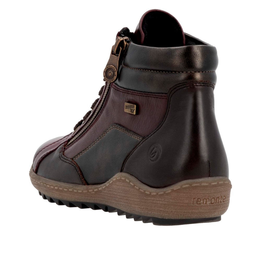 Remonte - R1458-35 - Vino/Havanna/Vinorosso/Antik - Boots