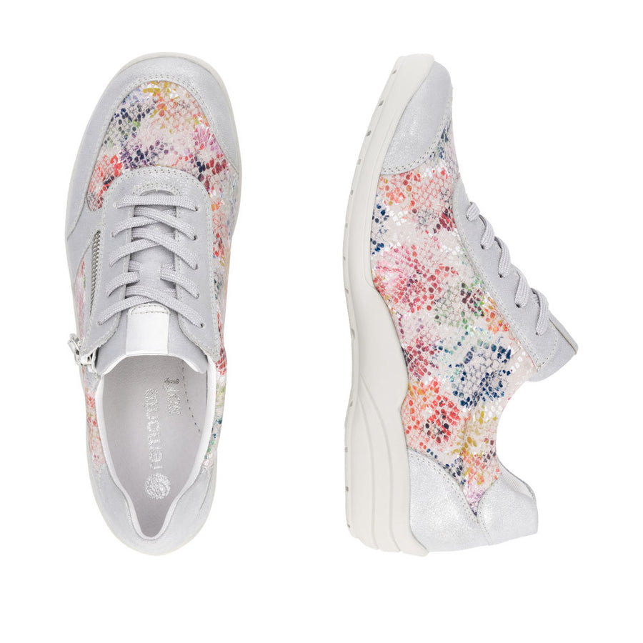 Remonte - R7637-40 - Ice/Multi-Grey - Shoes