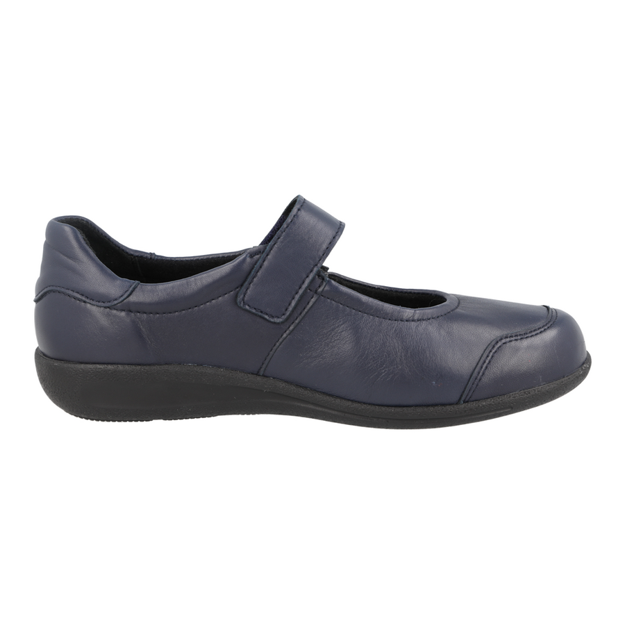 D.B - Redpoll - Navy Stretch Leather - Boots