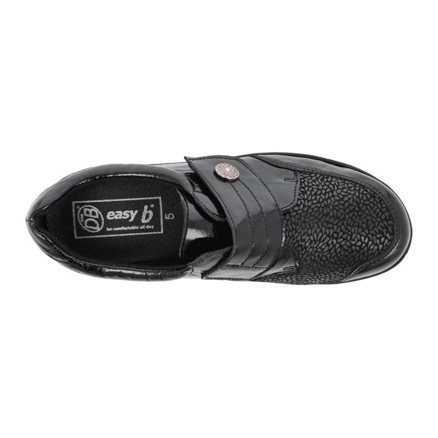 D.B - Royston - Black Patent - Shoes
