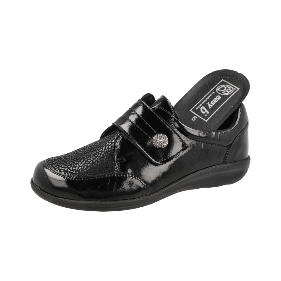 D.B - Royston - Black Patent - Shoes