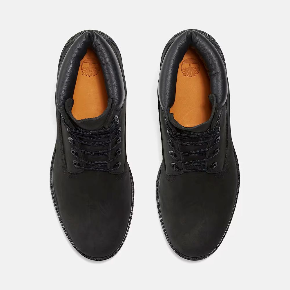 Timberland - Premium 6 Inch Lace Up Waterproof Boot  - Black - Boots