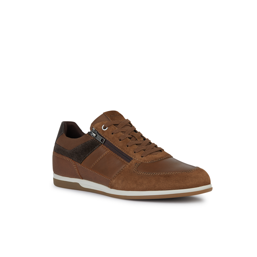 Geox Sneakersy U Renan U564GA 000FF C6009 Hnědá Geox Sneakersy U Renan U564GA 000FF C6009 Hnědá