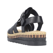 Rieker - V7904-00 - Black - Sandals
