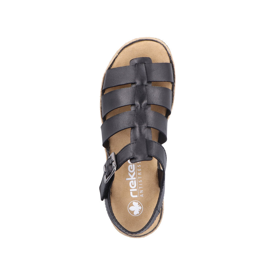 Rieker - V7904-00 - Black - Sandals