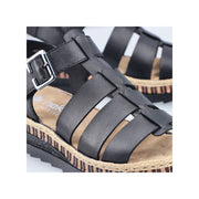 Rieker - V7904-00 - Black - Sandals