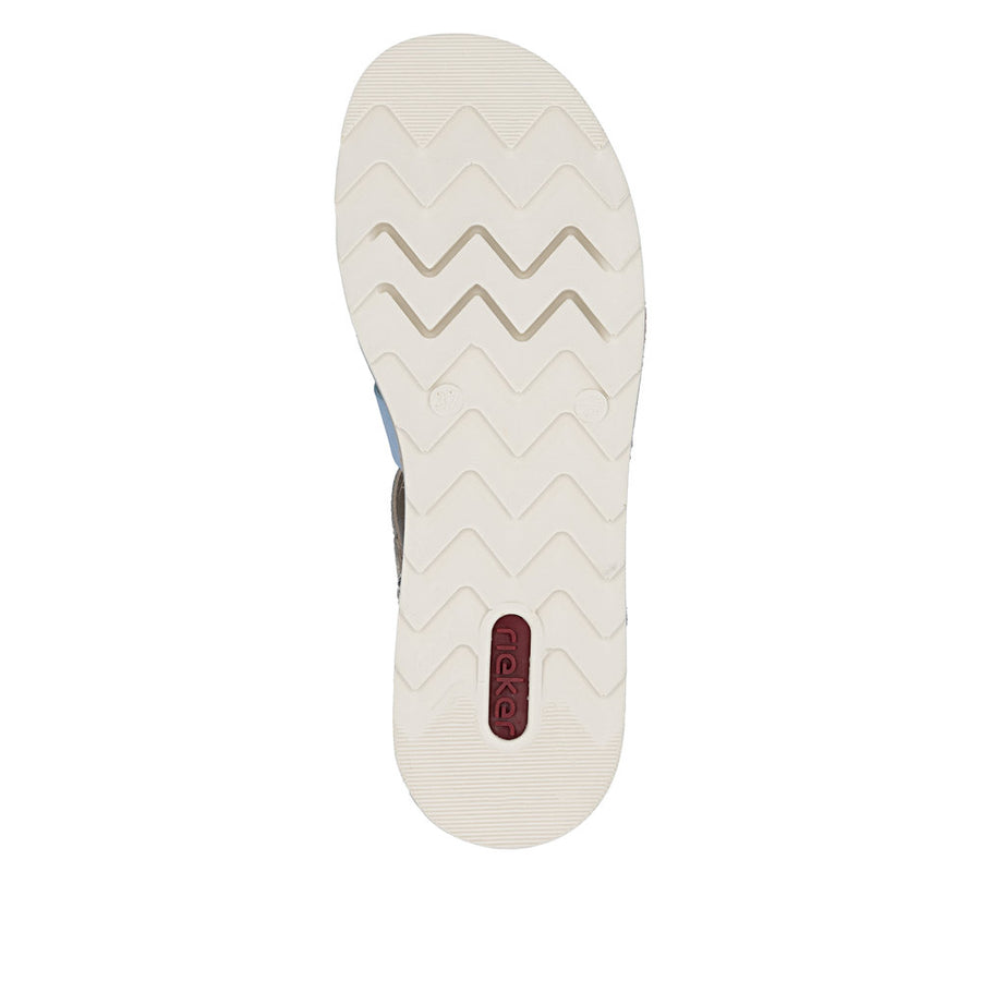 Rieker - V7904-90 - Nude/Pumpkin - Sandals
