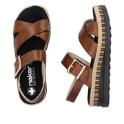 Rieker - V7951-24 - Reh/Peanut - Sandals
