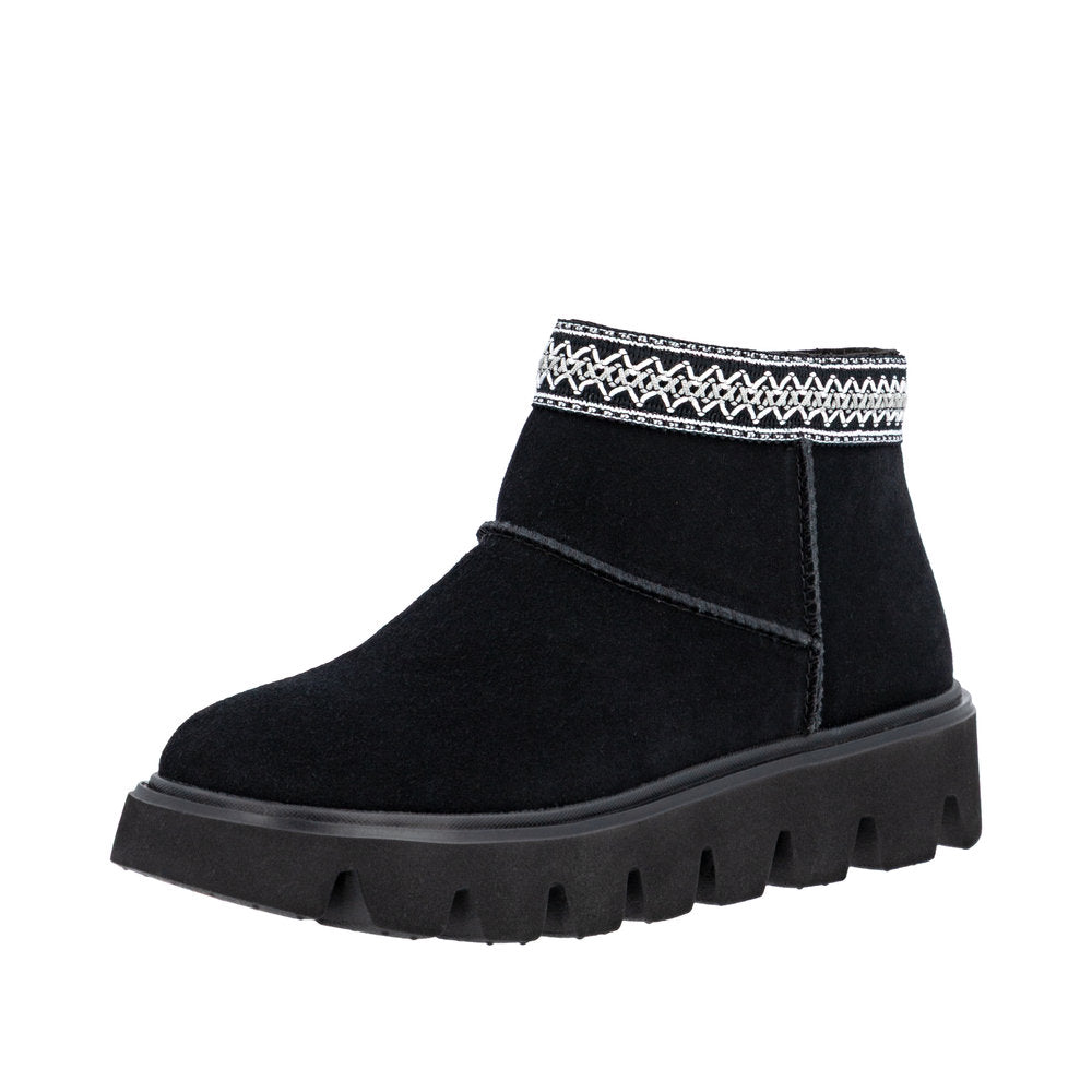 Rieker - W2074-00 - Schwarz - Boots