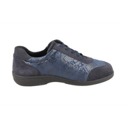 D.B - Waxwing - Navy Suede / Stretch - Boots