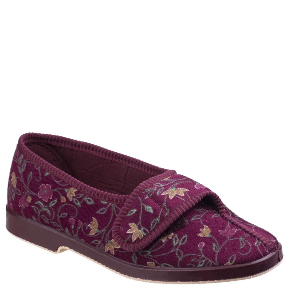 GBS - Wilma - Wine - Slippers