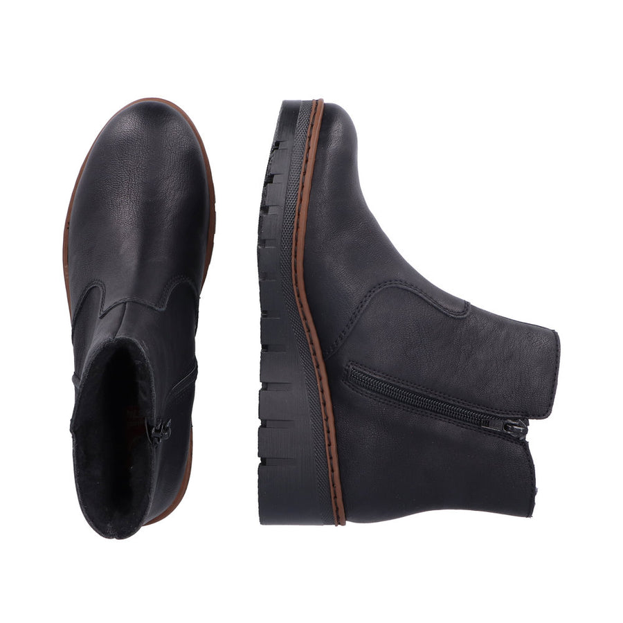 Rieker - X9165-00 - Schwarz - Boots