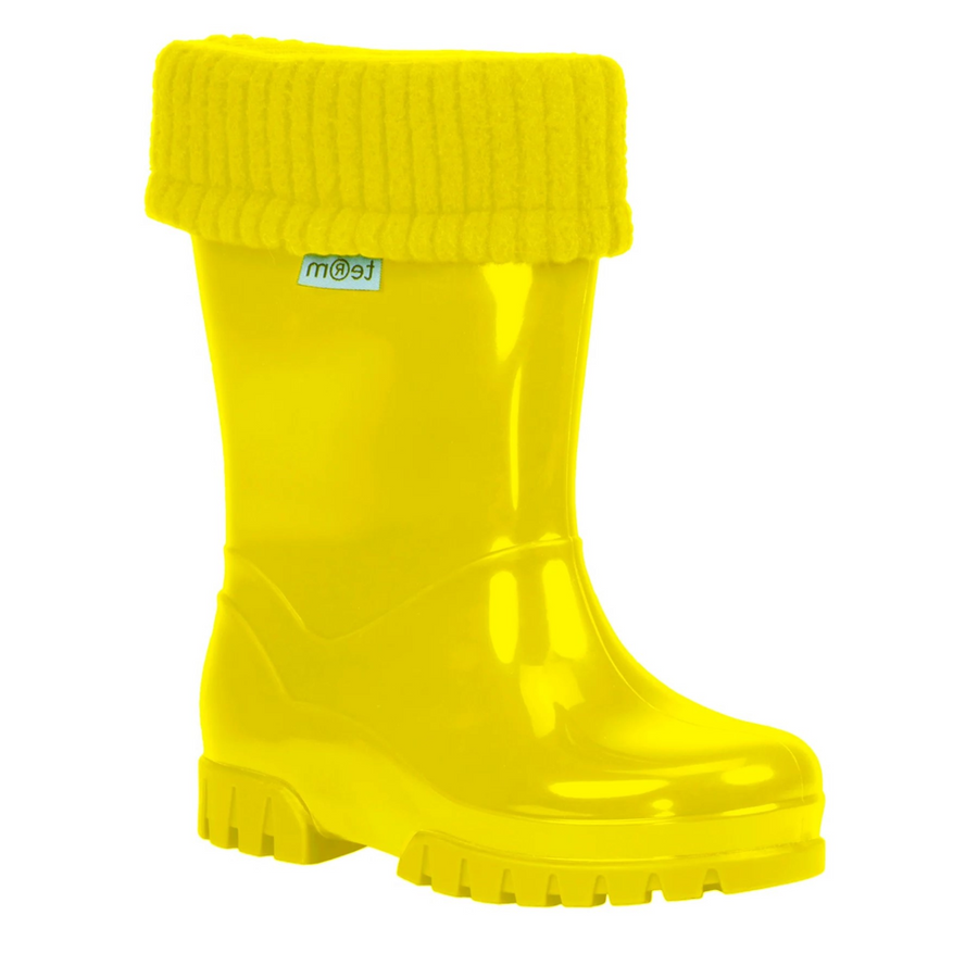 Term - Roll Top Welly - Yellow - Wellingtons