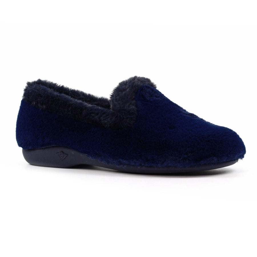 Lunar - Bella - Navy - Slippers