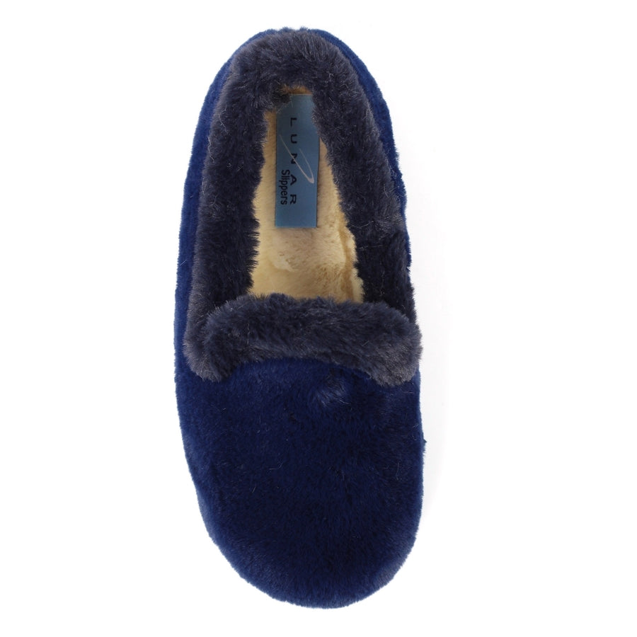 Lunar - Bella - Navy - Slippers
