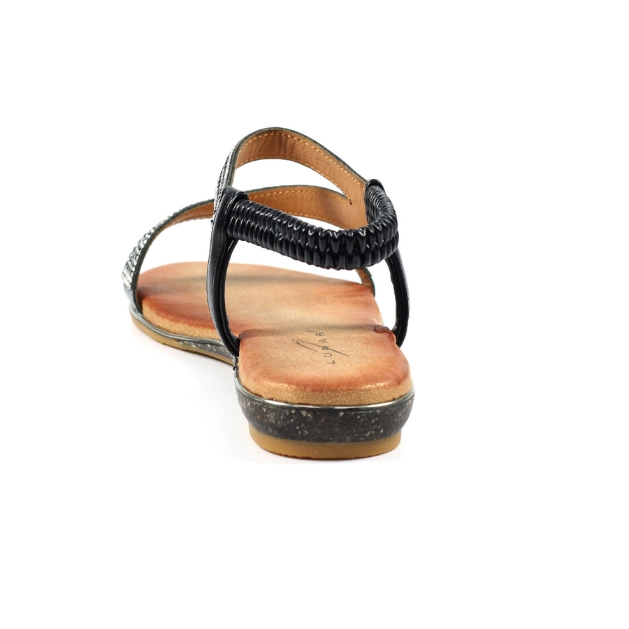 Lunar - Blaise II - Black - Sandals