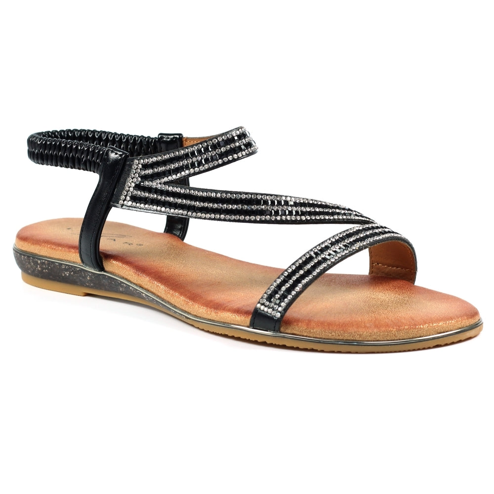Lunar - Blaise II - Black - Sandals