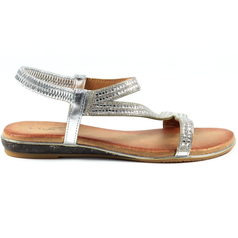 Lunar - Blaise II - Silver - Sandals