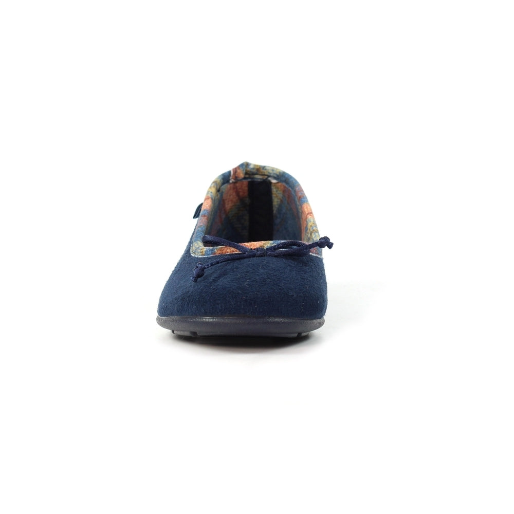 Lunar - Bow Pump - Navy - Slippers