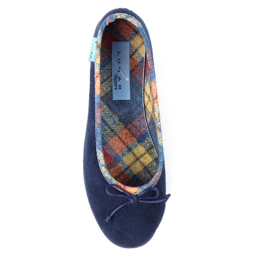 Lunar - Bow Pump - Navy - Slippers