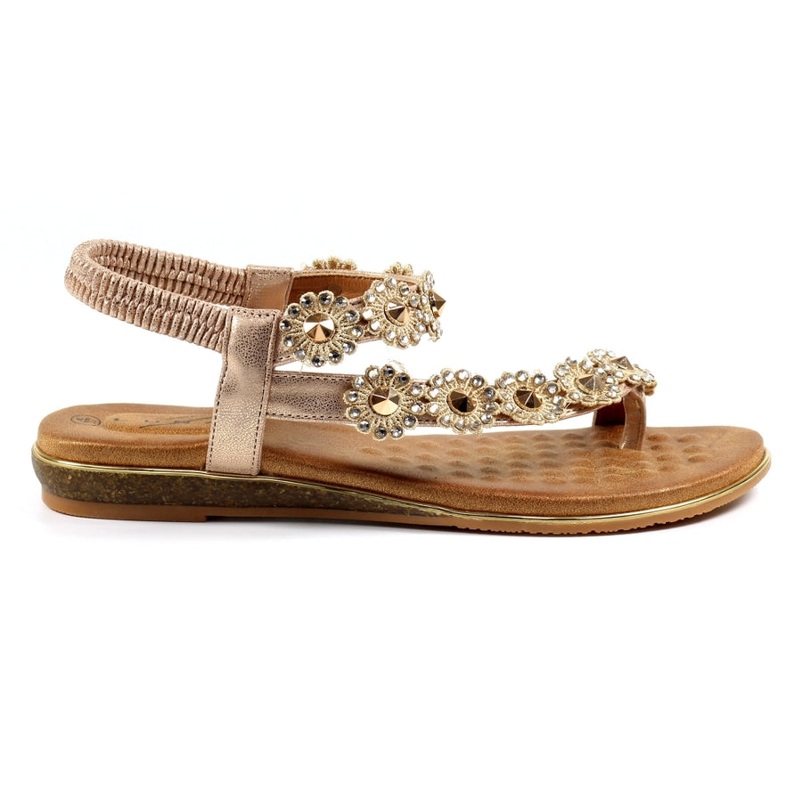 Lunar - Charlotte II  - Rose Gold - Sandals