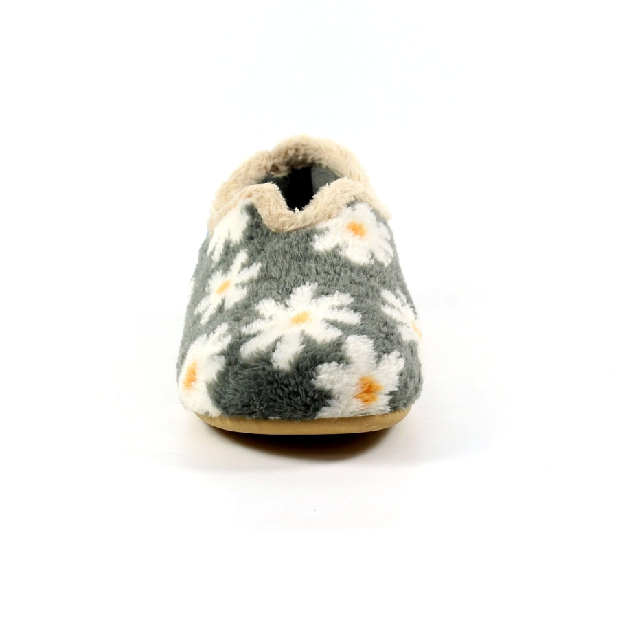 Lunar - Daisy - Grey Daisy - Slippers