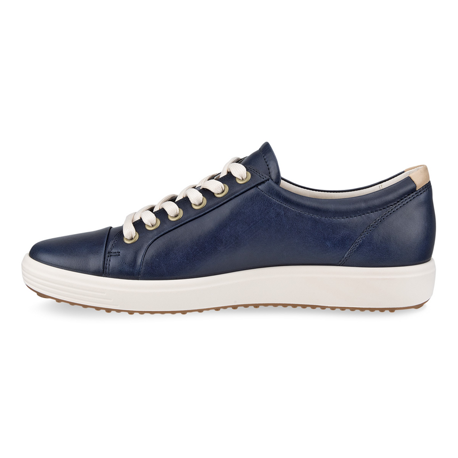 Ecco Soft 7 W Lace Up - Marine - Shoes