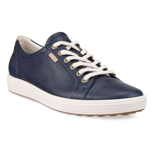 Ecco Soft 7 W Lace Up - Marine - Shoes
