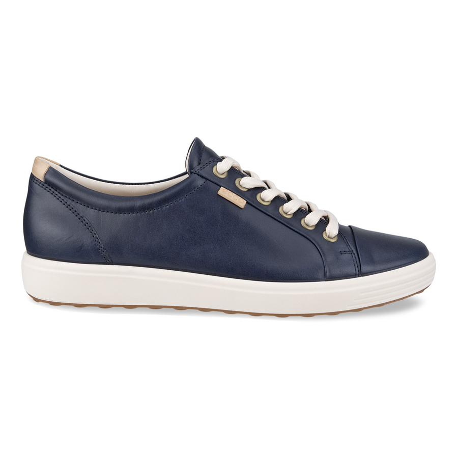 Ecco Soft 7 W Lace Up - Marine - Shoes