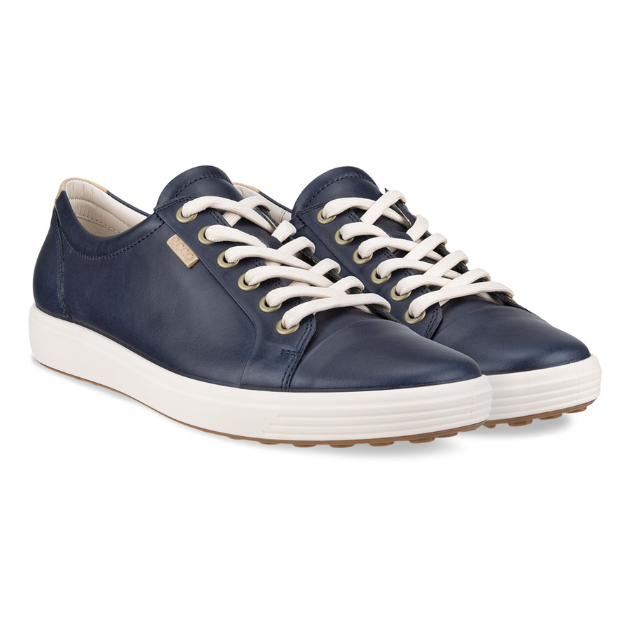 Ecco Soft 7 W Lace Up - Marine - Shoes