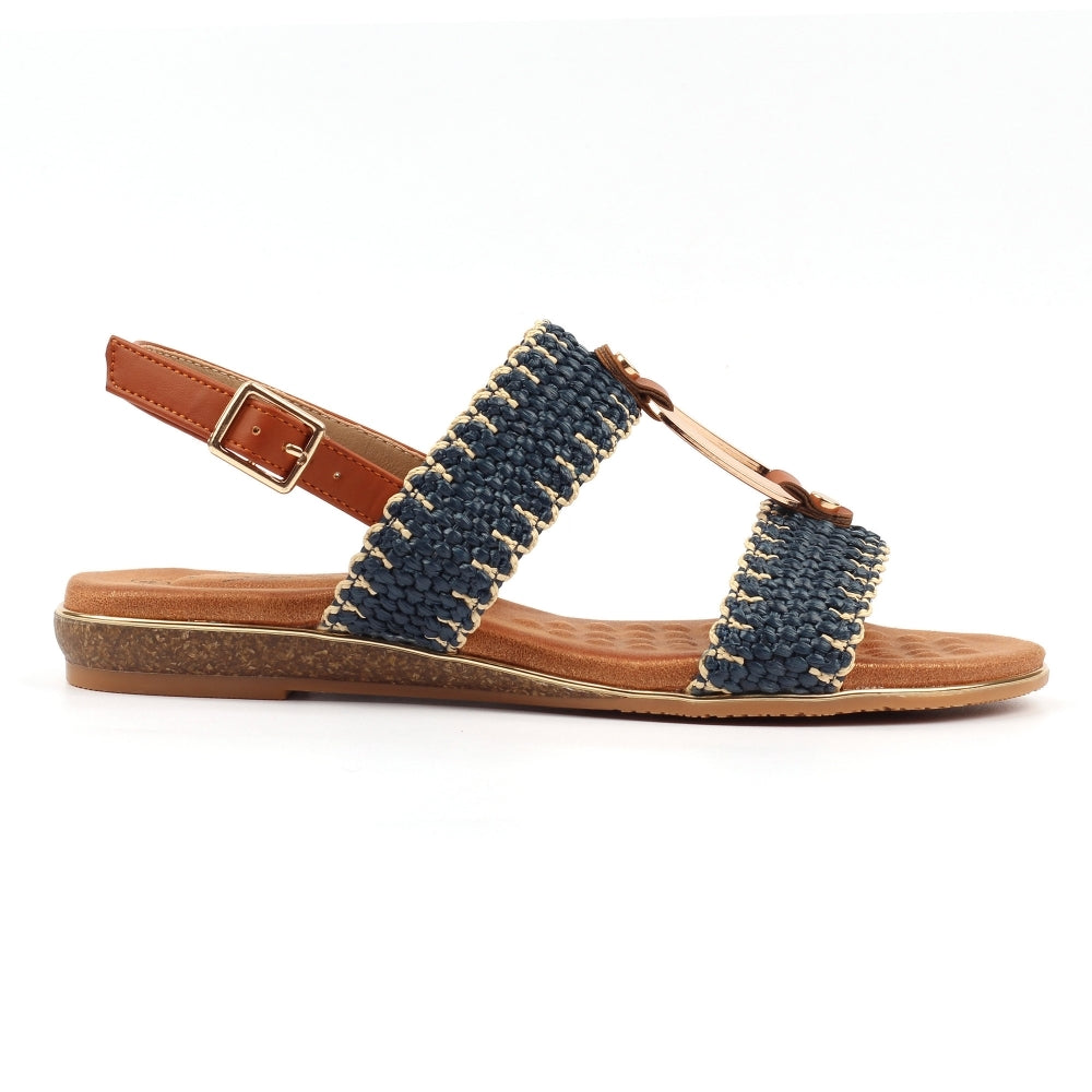 Lunar - Jules - Navy - Sandals