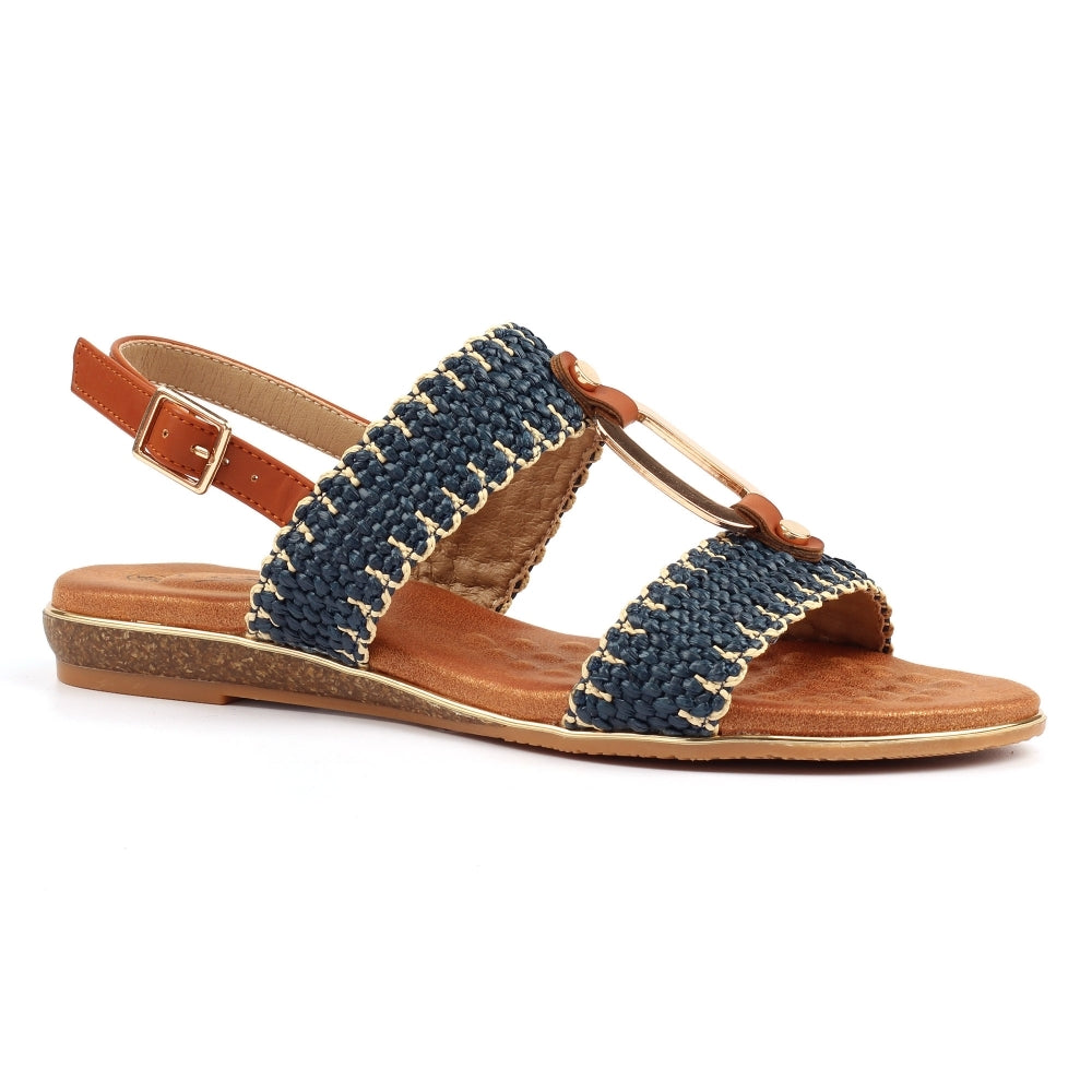Lunar - Jules - Navy - Sandals