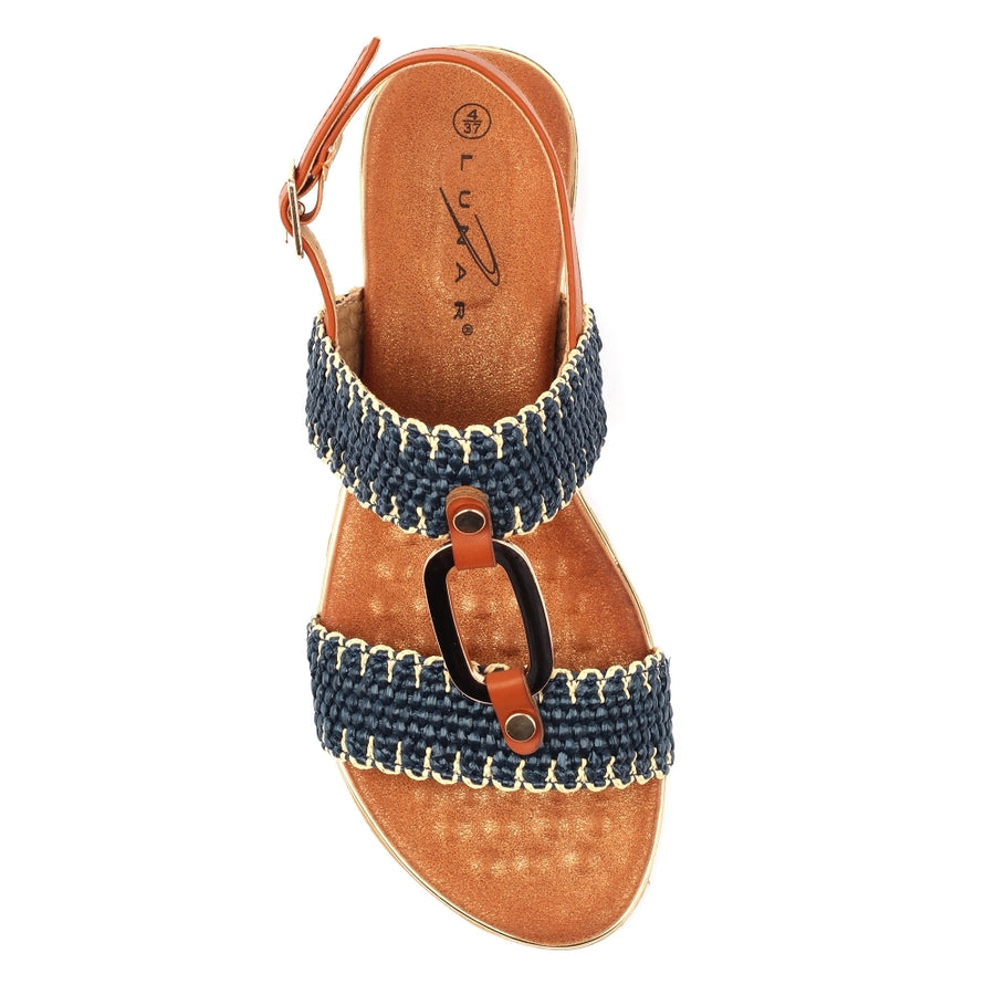 Lunar - Jules - Navy - Sandals
